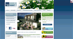 Desktop Screenshot of newlifehotels.com